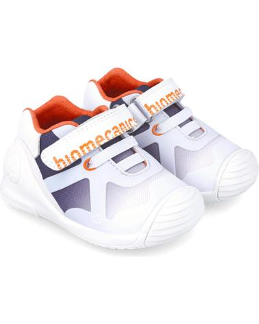 Sportif pour Garçon BIOMECANICS DEPORTIVA REJILLA PRIMEROS PASOS 242150-A BLANCOOCEAN