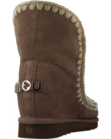 Botines de Mujer MOU BOTINES MUJER MODELO INNER WEDGESH COLOR MARRON ELGRY