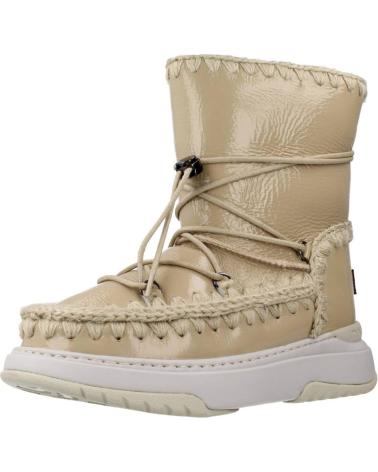 Botines de Mujer MOU BOTINES MUJER MODELO JOGGER SNOWBOOT SHORT COLOR NUDE PATSAN