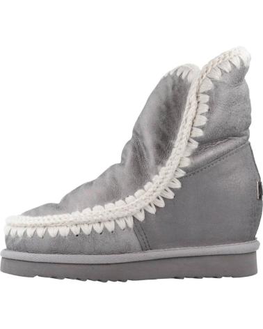 Bottines MOU  pour Femme BOTINES MUJER MODELO FW121000C COLOR GRIS  SSIL