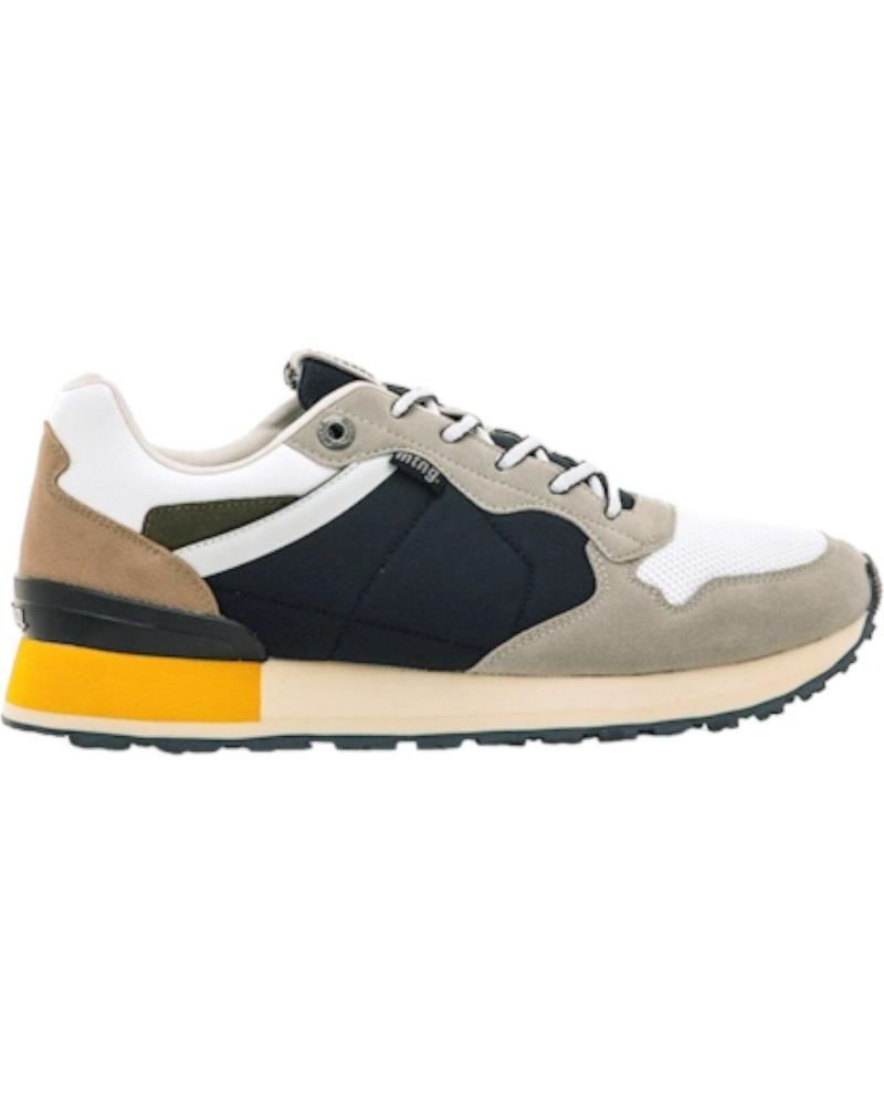 Sneaker für Herren MTNG 84527 C55290 LOTTOS LIGHT GREY- NYLON NAVY