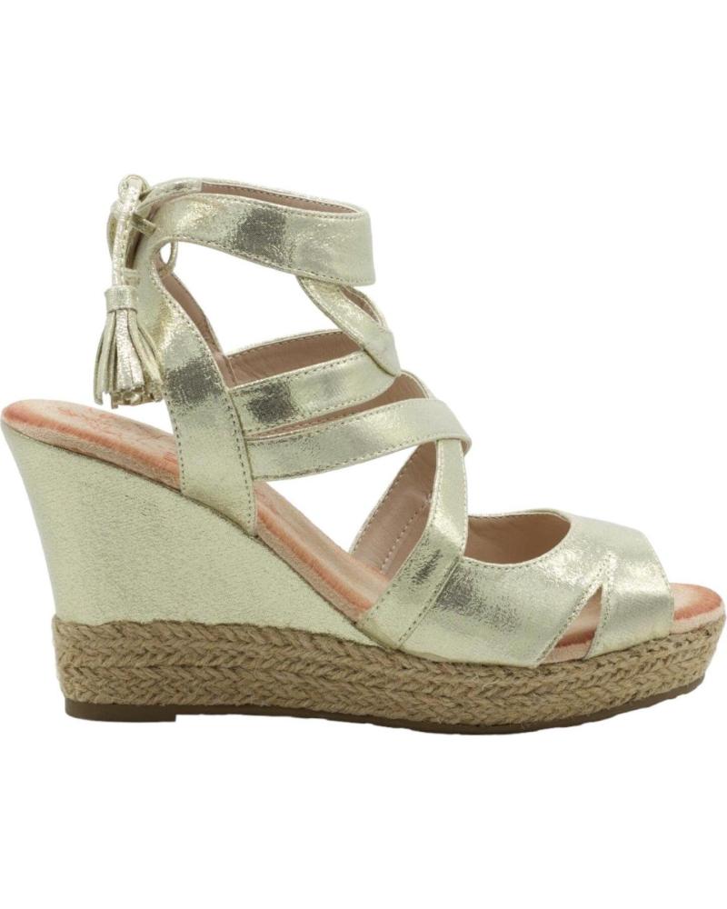 Sandalias MANDARINA  de Mujer SANDALIAS DE MUJER 220DF EN  ORO