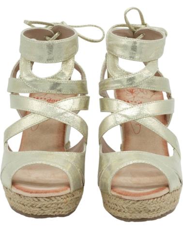 Sandalias MANDARINA  de Mujer SANDALIAS DE MUJER 220DF EN  ORO