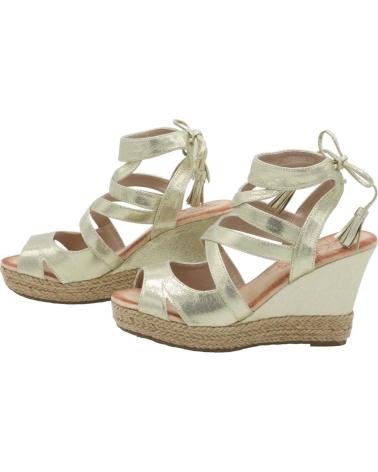 Sandalias MANDARINA  de Mujer SANDALIAS DE MUJER 220DF EN  ORO