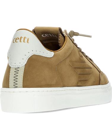 Zapatos CETTI  de Hombre SNEAKER NOBUCK  MARRóN