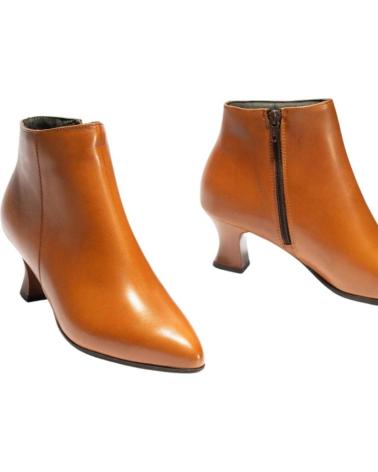 Stiefel PITILLOS  für Damen BOTINES MUJER CUERO 5446  BRANDY