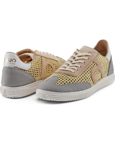 Woman and Man and girl and boy Trainers DUUO ZAPATILLAS--ONA LACE TRENZADO 061-D385061  GRIS