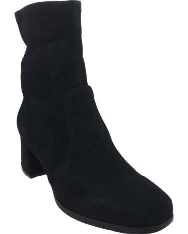 Botines MYSOFT  de Mujer BOTIN LYCRA MUJER 23M657  NEGRO