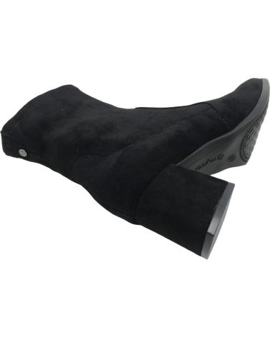 Botines MYSOFT  de Mujer BOTIN LYCRA MUJER 23M657  NEGRO