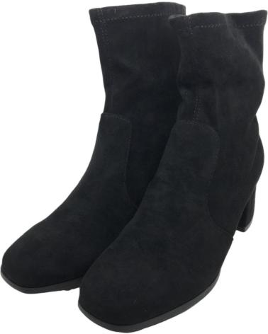 Botines MYSOFT  de Mujer BOTIN LYCRA MUJER 23M657  NEGRO