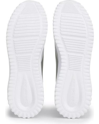 Sneaker CALVIN KLEIN  für Damen und Herren und Junge SNEAKERS-CK JEANS-YM0YM00906-0K4  WHITE