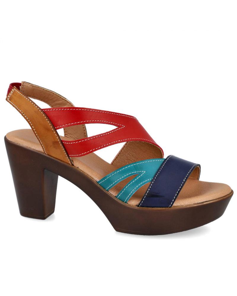 Sandálias BUBBLE BOBBLE  de Mulher K00583-8 SANDALIAS TACON MUJER  ROJO