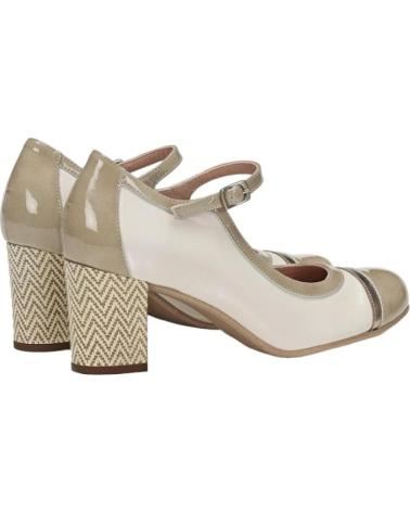 Zapatos de tacón DORKING  per Donna ZAPATOS SALON COMBINADO  SAURA CREMA PERLA
