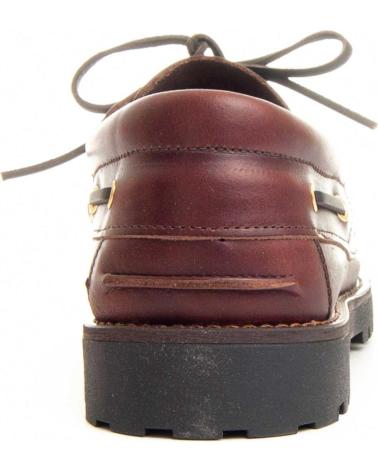Zapatos PURAPIEL  de Hombre NAUTIS3  BORDEAUX