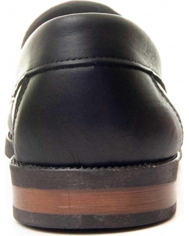 Zapatos PURAPIEL  de Hombre MOCCA6  BLACK