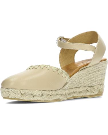 Sandalias de Mujer WONDERS SANDALIA CROCHET YD-SI612 BEIGE