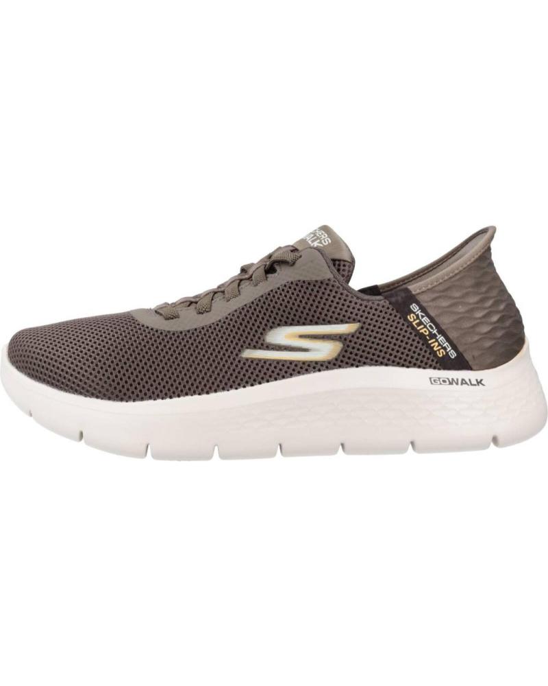 Scarpe sport SKECHERS  per Uomo ZAPATILLAS HOMBRE MODELO SLIP-INS GO WALK FLEX-HANDS UP COLO  BRN