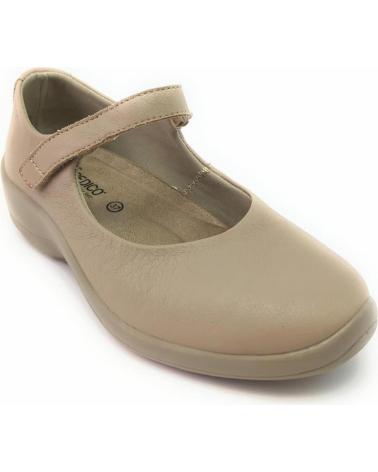 Woman Flat shoes ARCOPEDICO THY LICRA  TAUPE