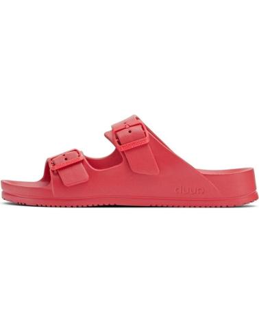 Woman and Man and girl and boy Sandals DUUO ZAPATILLAS--EVA FLAT 57-D917057  ROJO