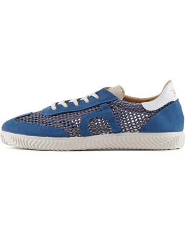 Woman and Man and girl and boy Trainers DUUO ZAPATILLAS--ONA LACE TRENZADO 067-D385067  AZUL
