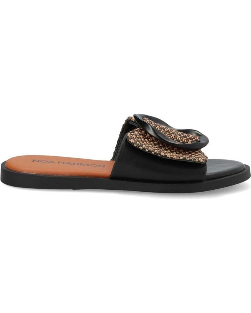 Woman Sandals NOA HARMON SANDALIAS PLANAS 9661 MUJER  NEGRO