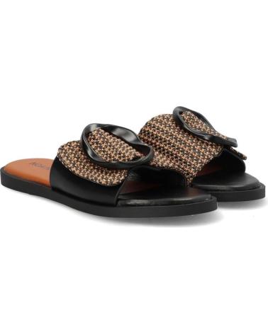 Woman Sandals NOA HARMON SANDALIAS PLANAS 9661 MUJER  NEGRO