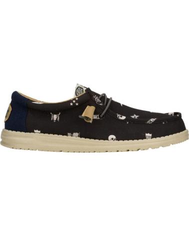 Chaussures HEY DUDE  pour Homme ZAPATILLAS LONA WALLY STARS HOMBRE MARINO  AZUL