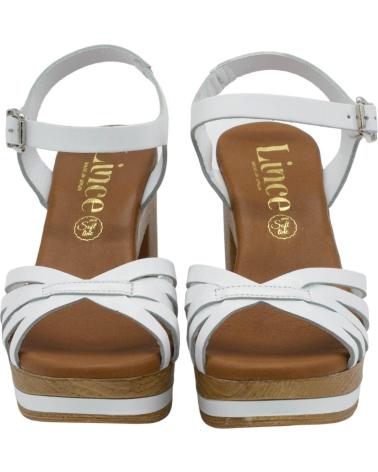 Sandalias LINCE  de Mujer SANDALIAS DE MUJER 22103 CAPRI EN  BLANCO