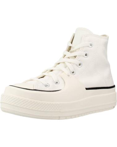 CONVERSE CHUCK TAYLOR ALL STAR CONSTRUCT HI VINTAGE WHITE C WHITE WHITE