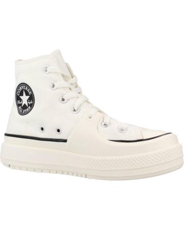 CONVERSE CHUCK TAYLOR ALL STAR CONSTRUCT HI VINTAGE WHITE C WHITE WHITE
