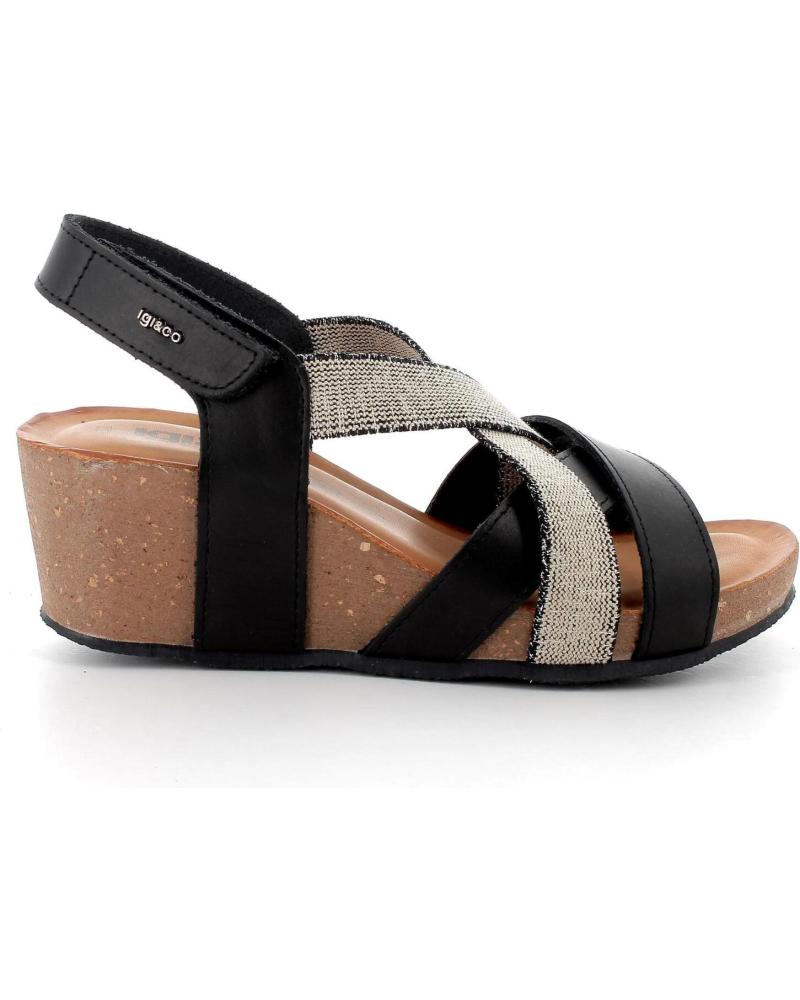 Sandalen IGI&CO  für Damen SANDALIA CUNA ALTA IGICO 56991  NEGRO