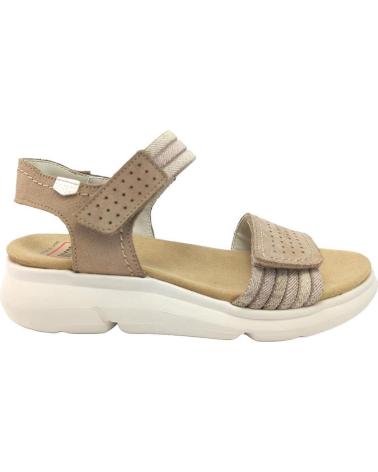Sandalen ON FOOT  für Damen MODELO 90 500  TAUPE