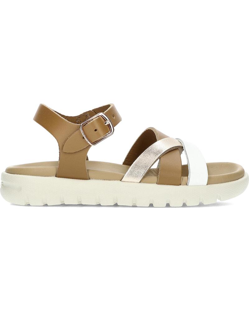 girl Sandals GEOX SANDALIA SOLEIMA J45GSA  BRANDY