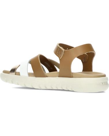 girl Sandals GEOX SANDALIA SOLEIMA J45GSA  BRANDY