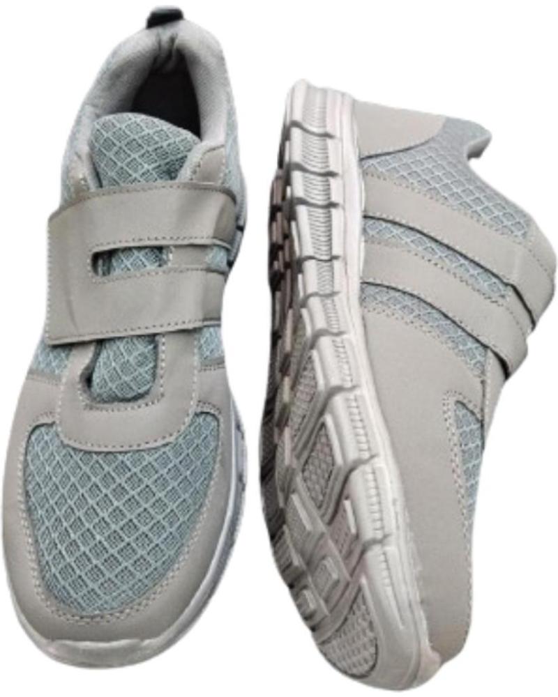 Zapatillas Deporte De Hombre BREEZE SEVILLA VELCRO RUNNING GRIS