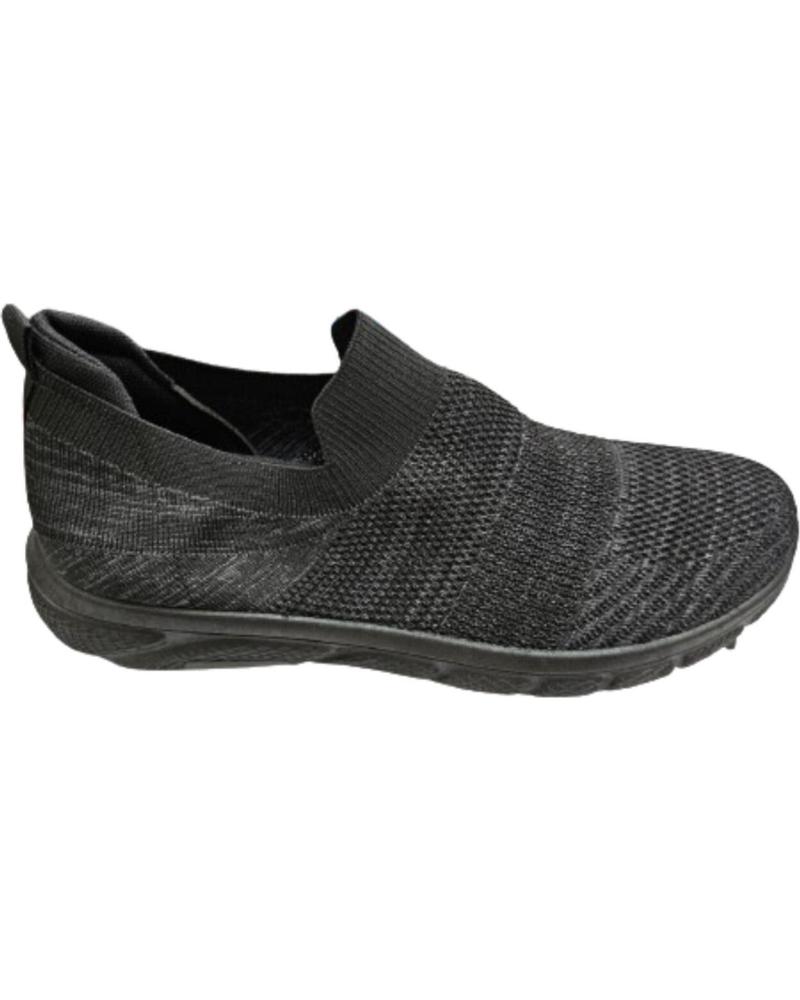 Zapatillas deporte BREEZE  de Hombre PAMPLONA CASUAL  NEGRO