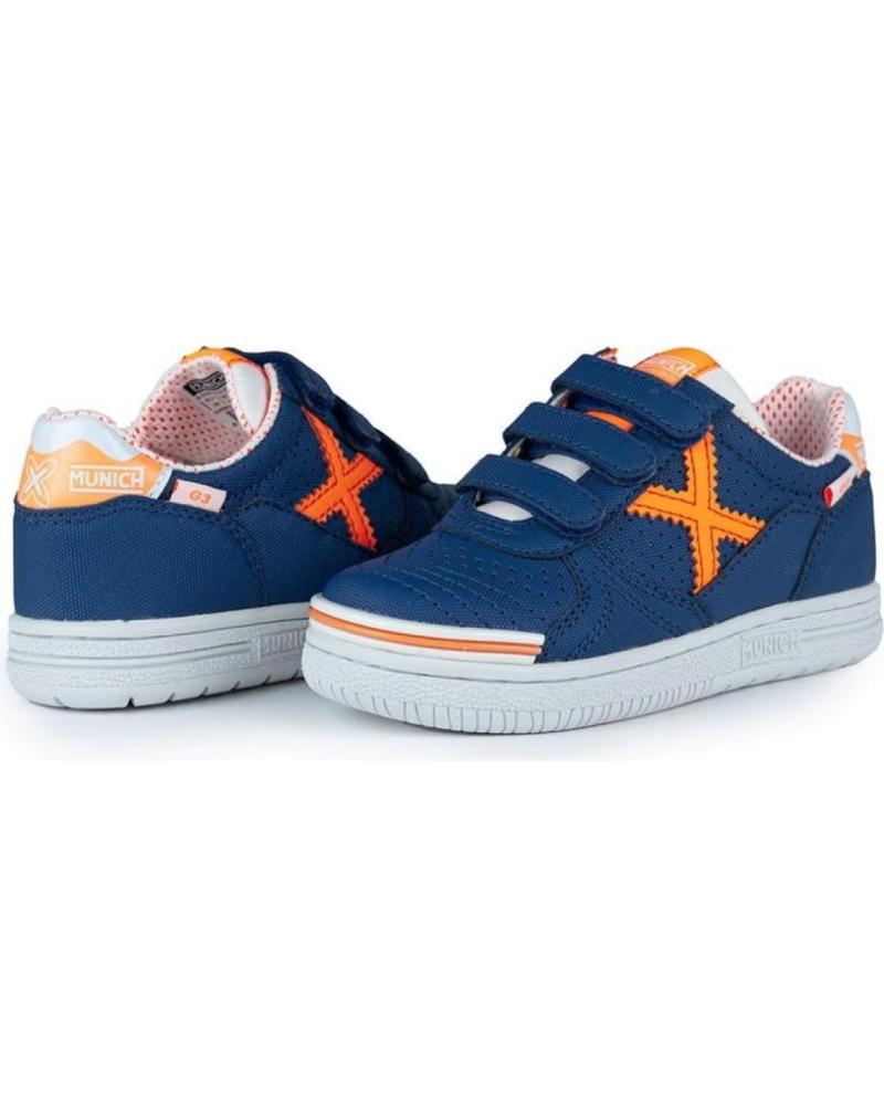 Baskets Munich G-3 Kid 443 - Mixte Enfant, Confortables Et Résistantes Pour Le Quotidien