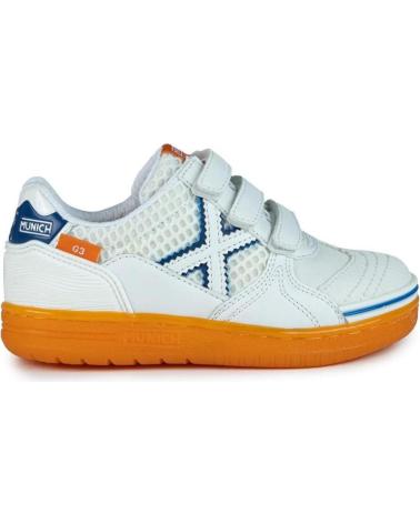 girl and boy Trainers MUNICH ZAPATILLAS--G-3 KID VCO INDOOR 399-1514399  BLANCO
