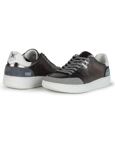 Woman and Man and girl and boy Trainers MUNICH ZAPATILLAS--X-COURT 03-8837003  PLATEADO