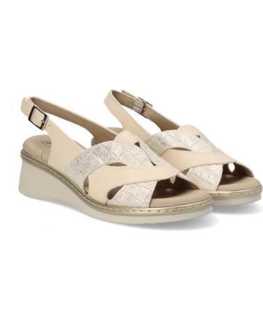 Sandalen für Damen PITILLOS SANDALIA 5681 CREMA MULTI