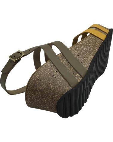 Sandalias SPK  de Mujer SANDALIA MUJER VAQUETILLA 138  KAKI