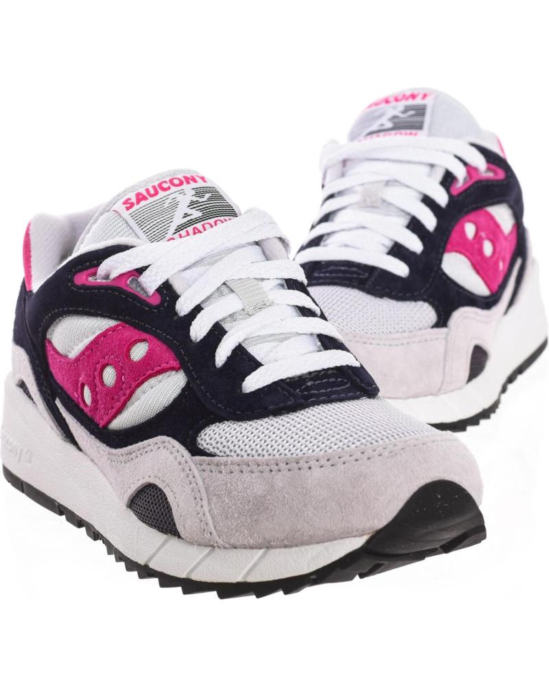 Zapatillas Deporte De Mujer SAUCONY S70441 40 SHADOW 6000 GRIS ROSA