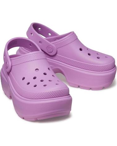 Tamancos CROCS  de Mulher ZUECOS STOMP CLOG U MUJER  ROSA