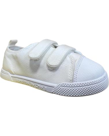 Esportes  CRIOS  de Menina e Menino BLANDITOS DE ZAPATILLA LONA MELON  BLANCO