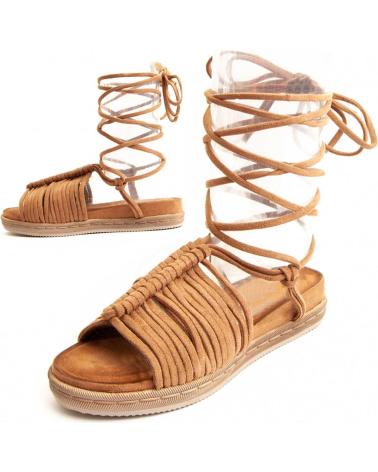 Woman Sandals MONTEVITA STRIPS2  BROWN