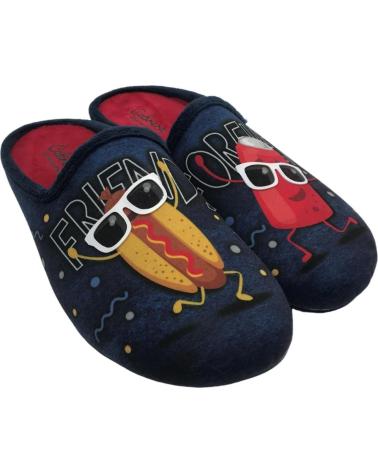 Man House slipers CABRERA ZAPATILLA CASA HOMBRE 3570  AZUL