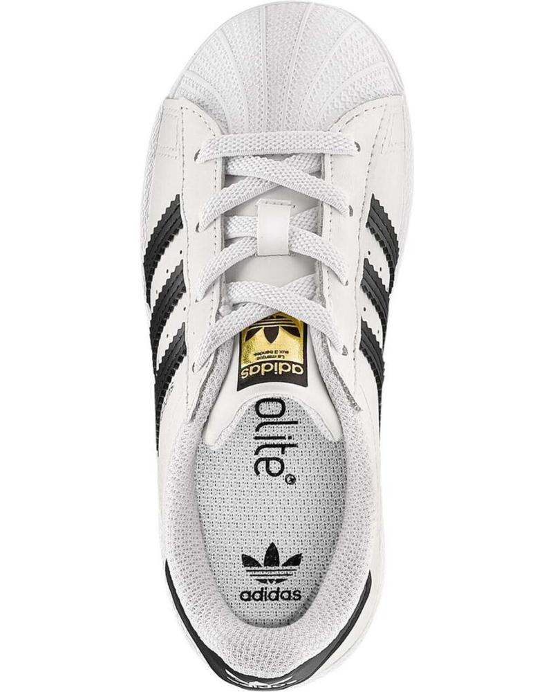 Deportivas De Nia ADIDAS ZAPATILLAS SNEAKERS SUPERSTAR PARA NINOS EN COLOR  BLANCO