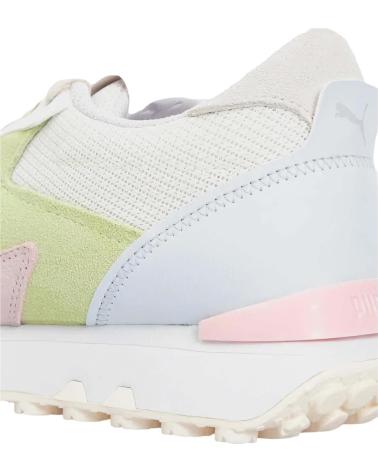 Sapatilhas PUMA  de Mulher CALZADO 388962-01  BLANCO GRIS ROS