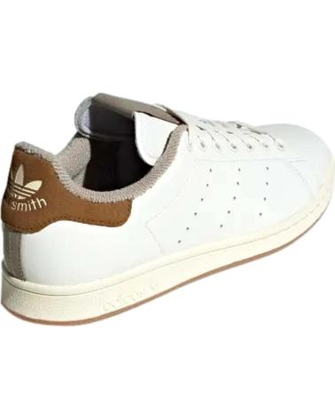 ADIDAS STAN SMITH TÊNIS MASCULINO BRANCO/MARROM ID2031 MARRóN
