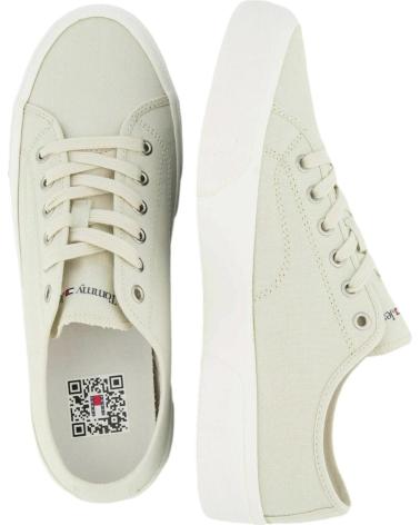 Zapatillas deporte TOMMY HILFIGER  de Hombre ZAPATILLAS CASUAL HOMBRE LACE UP CANVAS EM0EM01155-ACU  BLANCO